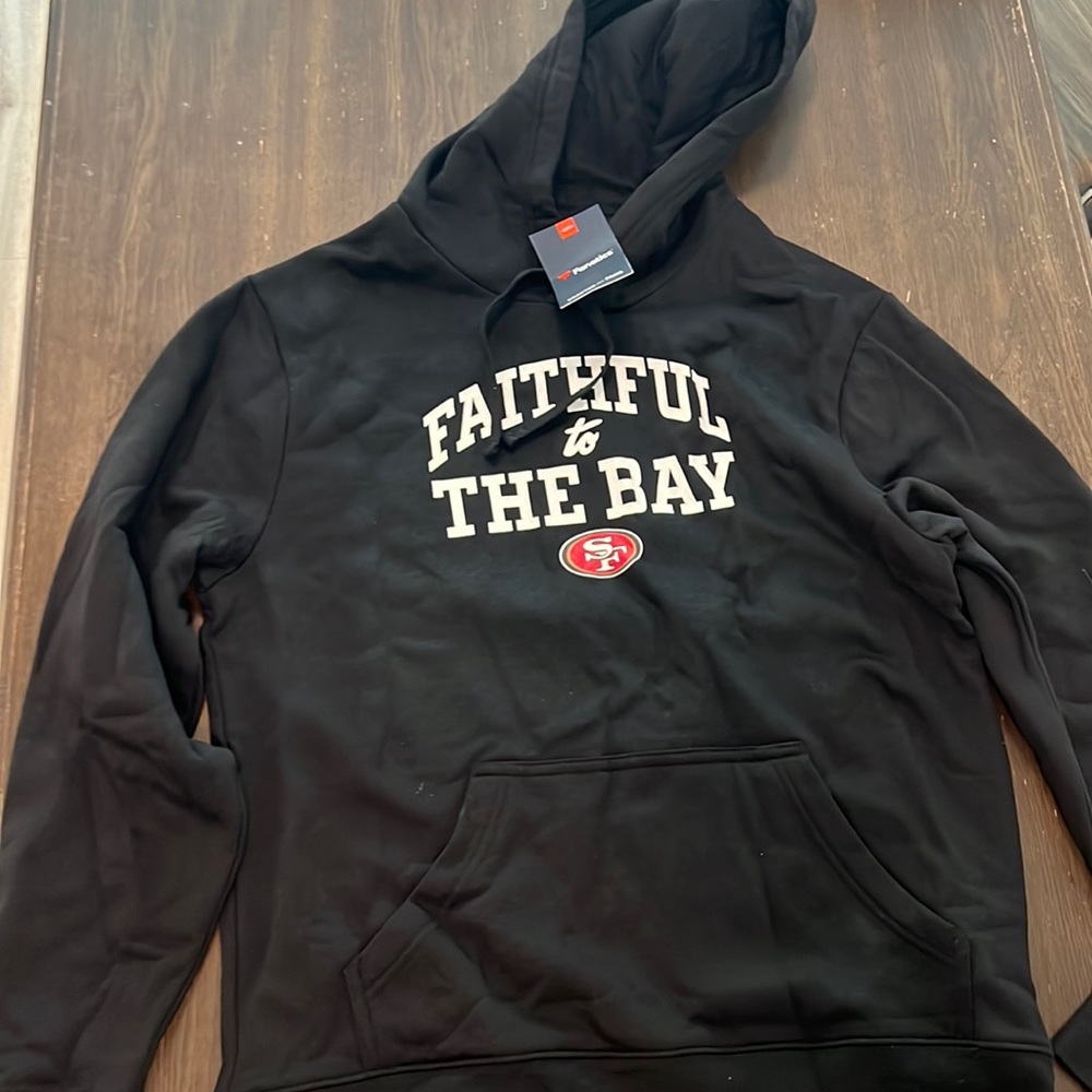 San Francisco 49ers Black Hoodie (M)